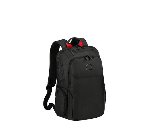 Laptop Backpack Delsey Parvis Plus, 39x28x14 cm, black (00394460200)