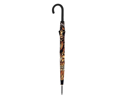 Umbrella-cane Doppler Fiber Flex Automatic 3x3x88 cm, stained glass, beige-brown (740765SWI)