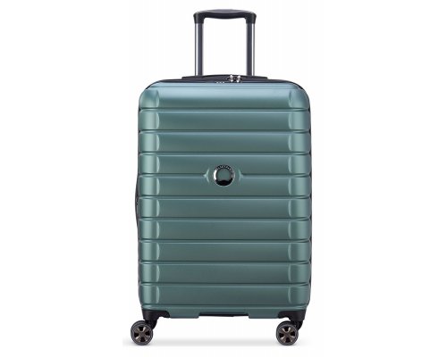 Suitcase with weight indicator Delsey Shadow 5.0 , 44x66x29.5 cm, green (00287881103)