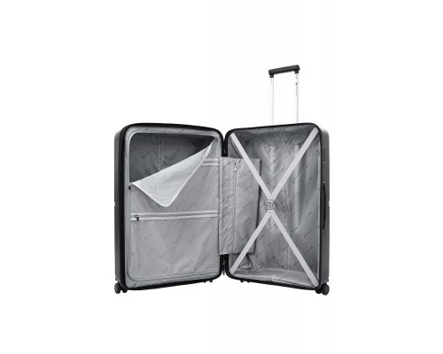 Suitcase Magellan Santiago 52x76x34 cm, black (VOCIERMAG4BLKL)