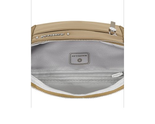 Women's waist bag Magellan O Basic Range, beige (MAGOBWBTAU)