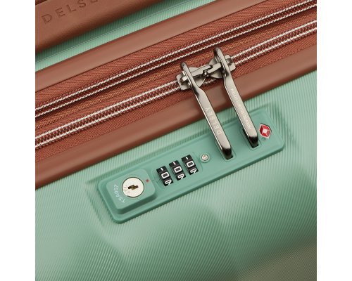 Чемодан Delsey Carrousel 2 40x55x20 см, бирюзовый (00209780333)