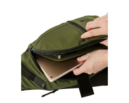 Рюкзак-слинг Echolac Active-X 8x38x22 см, черный (1125B5901199150)