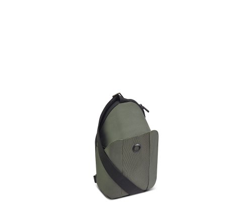 Сумка плечевая Delsey Picpus, 10x32x21.5 см, зеленый (00335410203)