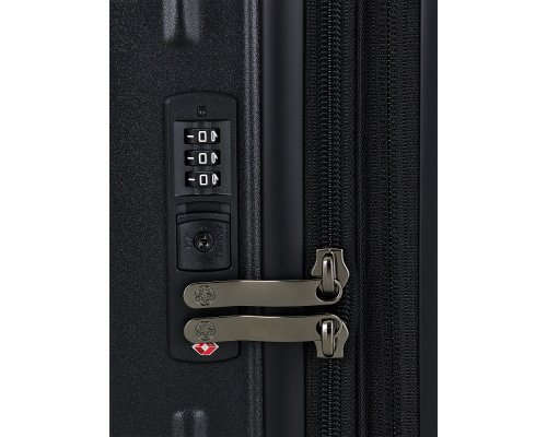 Suitcase Magellan A Range 4-wheel, 46x74x29 cm, black (VOCIERMAGARBLAL)