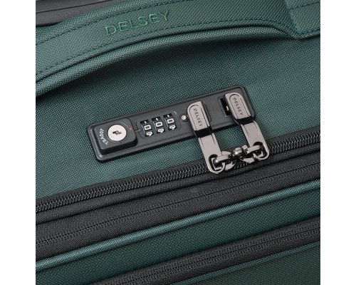 Чемодан Delsey Dita 40x55x21см, зеленый (00342180303M9)