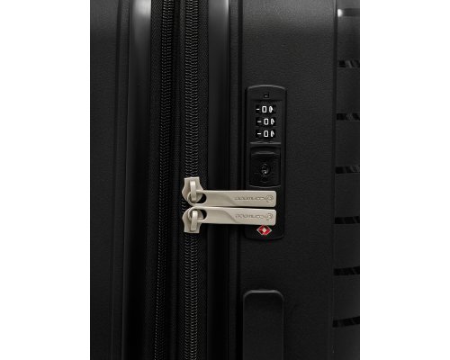 Чемодан Conwood Verto 45x66x26 см, черный (CD-PPT033-TM-BLK)