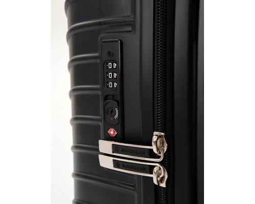 Чемодан Magellan Rio 52x77x29 см, черный (VOCIERMAG2BLKL)