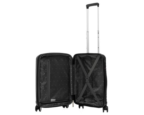 Suitcase Conwood Verto, 38x55x21 cm, black (CD-PPT033-TS-BLK)
