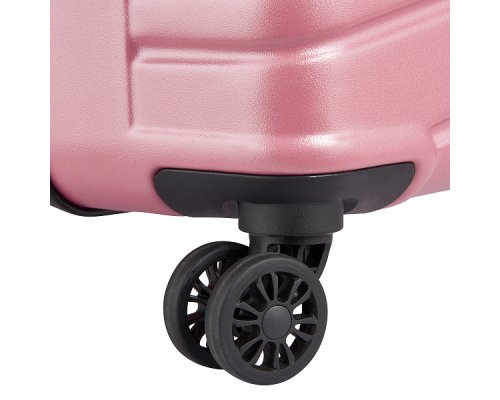 Pink 4 shop wheel suitcase