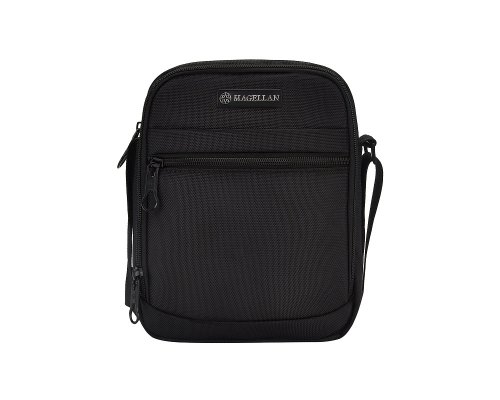 Men's shoulder bag Magellan T Range, 19x24x8 cm, black (MAGTRNGSHBAGBLK)