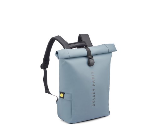 Backpack Delsey Turenne Soft, 40x46x14 cm, gray-blue (00163262022)