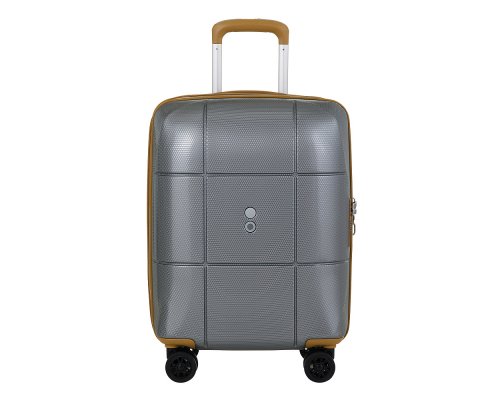 Suitcase  Echolac Atlas Pro 4-wheel, 40x55x23 cm, silver (1124TS080919200)