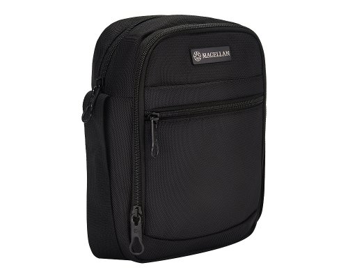 Men's shoulder bag Magellan T Range, 19x24x8 cm, black (MAGTRNGSHBAGBLK)