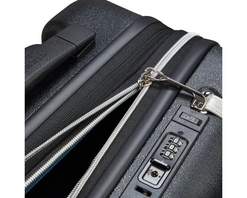 Чемодан Delsey Cadence 35x55x23 см, черный (0016778016080)