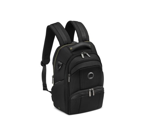 Рюкзак для ноутбука Delsey Dlc Pro, 16.5x40x28 см, черный (00210260200)