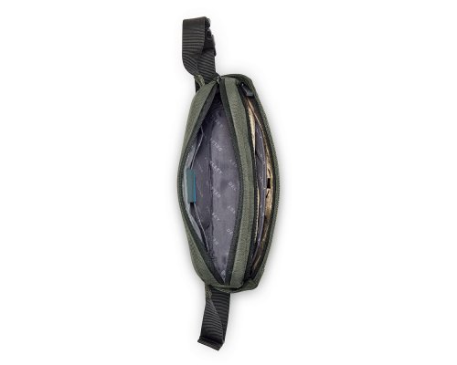 Сумка поясная Delsey Picpus 6x15x24 см, зеленый (00335410003)
