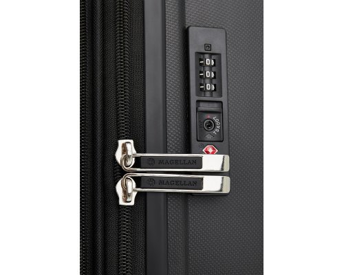 Suitcase Magellan Santiago 52x76x34 cm, black (VOCIERMAG4BLKL)