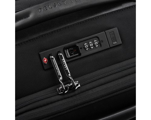 Suitcase Delsey Wagram 35x55x23 cm, black (00119980100)