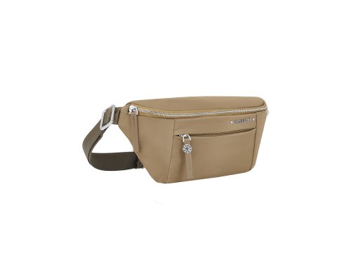 Women's waist bag Magellan O Basic Range, beige (MAGOBWBTAU)