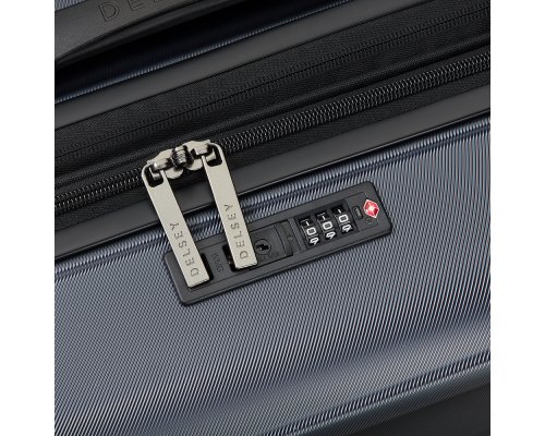 Чемодан Delsey Meteor Eu, 26.5x68x26.5 см, синий (00386781022)
