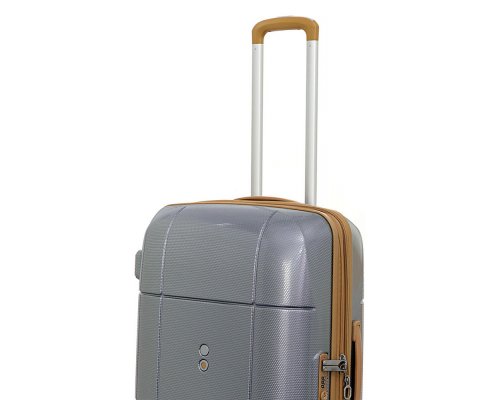 Чемодан Echolac Atlas Pro, 47x65x26 см, серый (1124TS080919240)