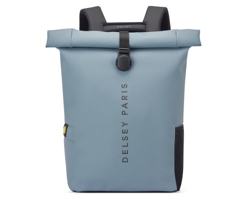 Backpack Delsey Turenne Soft, 40x46x14 cm, gray-blue (00163262022)