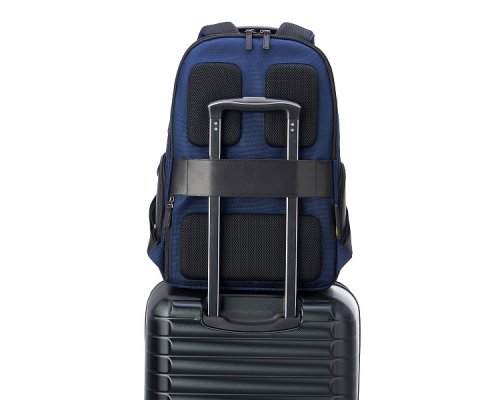 Laptop Backpack Delsey Wagram, 32.5x46x21.5 cm, blue (00119961002)