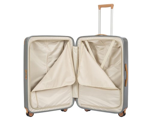 Чемодан Bric's Amalfi, 53x76x29 см, серебристый (BAQ08354.021)
