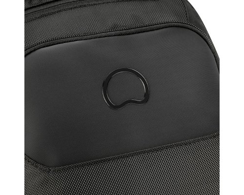 Laptop Backpack Delsey Parvis Plus, 39x28x14 cm, black (00394460200)