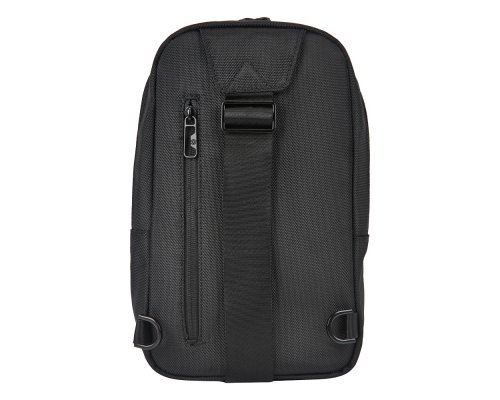 Men's backpack Magellan Discovery, 18x29.5x9.5 cm, black (MAGDISSLBLAM)