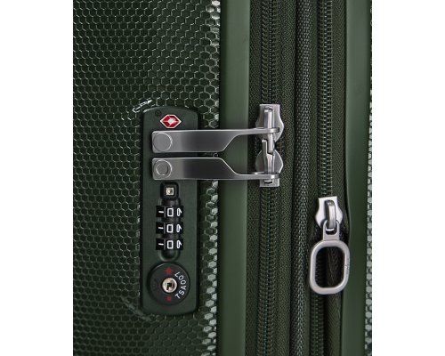 Suitcase Echolac Atlas Pro 52x75x30 cm, olive (1124TS080496280)