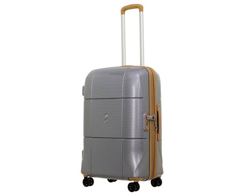 Чемодан Echolac Atlas Pro, 47x65x26 см, серый (1124TS080919240)