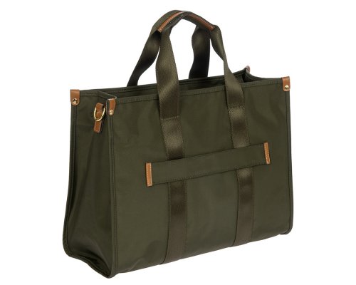 Bag women's Bric's X-Collection 40.5x30.5x17 cm, green (BXG45852.078)