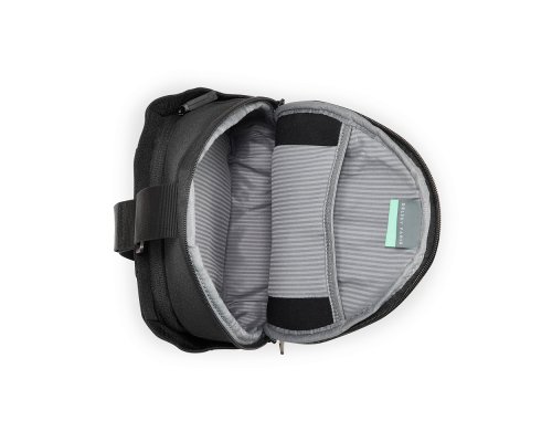 Сумка плечевая Delsey Picpus, 10x32x22 см, черный (00335410200)