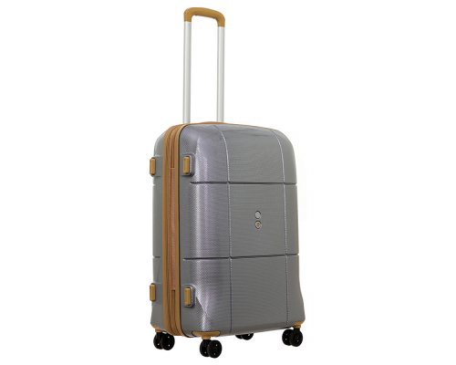 Чемодан Echolac Atlas Pro, 47x65x26 см, серый (1124TS080919240)
