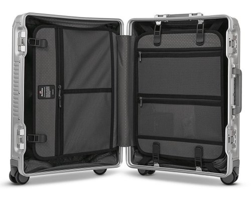 Suitcase Echolac Shogun Classic 41x55x24 cm, silver (1118T1418919200)