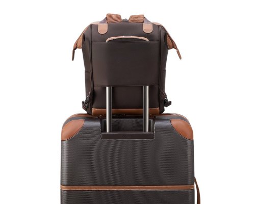 Backpack Delsey Chatelet Air 2.0 35.5x37.5x15.5 cm, brown (00167660306)