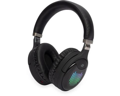 Наушники Digma BT-16, Bluetooth, накладные, черный (1892715)