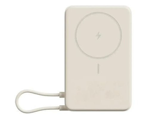 Battery external Xiaomi Magnetic BHR08PBGL, 10000mAh, beige (2156448)