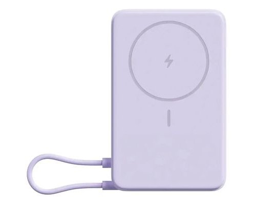 Аккумулятор внешний Xiaomi Magnetic BHR08PAGL, 10000мAч, фиолетовый (2156471)