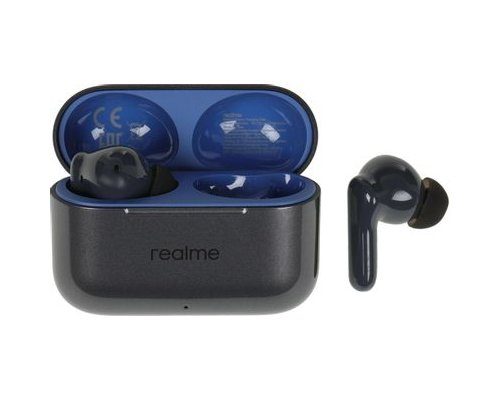 Headphones Realme Buds T200, Bluetooth, in-ear, grey (2113841)