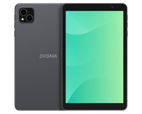 Планшет Digma G8 3/32 Gb SC9863A 4G, 1280x800, Android 15 Go, темно-серый (2107287)