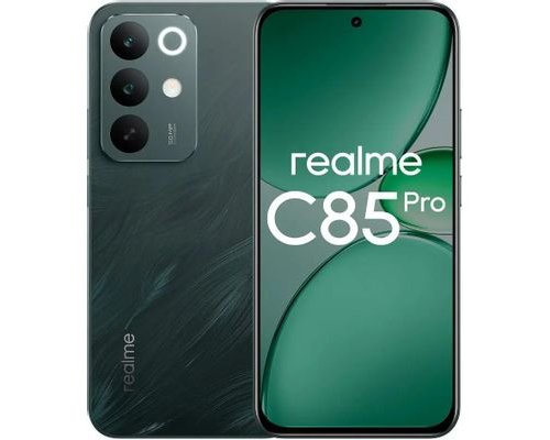 Смартфон Realme C85 Pro 6/128Gb, RMX5555,  NFC, AMOLED, 120Гц, 7000мAч,  темно-зеленый (2159574)