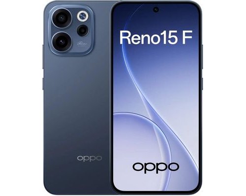 Смартфон Oppo Reno15 F 5G 12/512Gb, NFC, AMOLED, 120Гц, 7000мAч, синий (2159058)