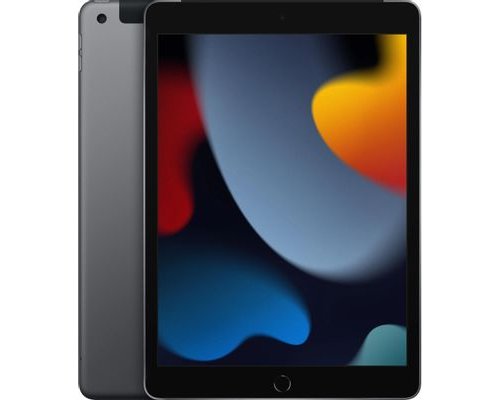 Планшет Apple iPad 2021 Wi-Fi + Cellular A2604 3/64 GB A13 Bionic 4G, 2160 x 1620, iOS, серый космос [mk473hn/a]