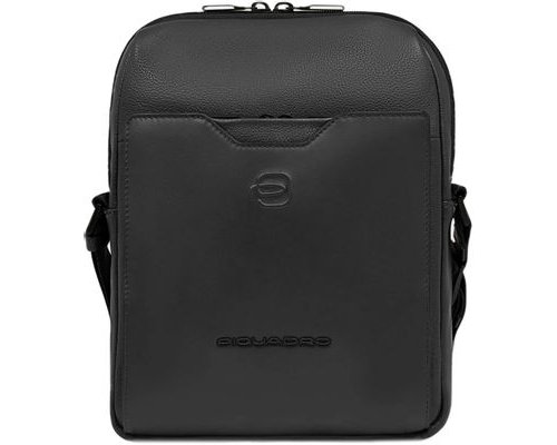 Сумка мужская Piquadro Ael, кожа натуральная, черный (2136392)