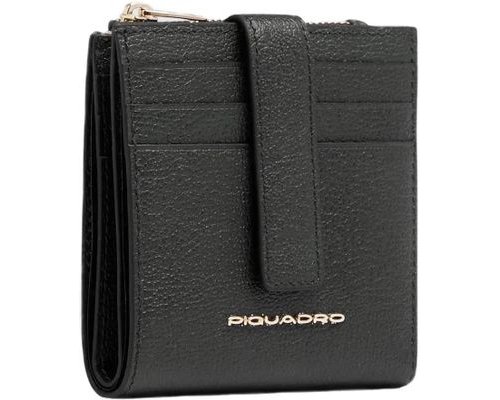 Case credit card Piquadro Patricia PP6843W140R/N, genuine leather, black (2090345)