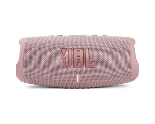 Колонка портативная JBL Charge 5, 40Вт, розовый [jblcharge5pink]