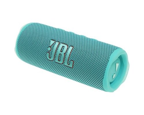 Колонка портативная JBL Flip 6, 30Вт, бирюзовый [jblflip6teal]